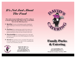 D AVID`S C A TERIN G