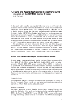 4. Fauna and fulachta fiadh: animal bones from burnt mounds on the