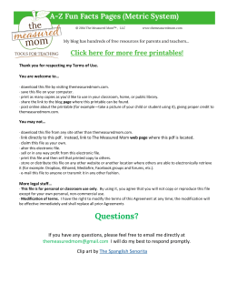 HERE - The Measured Mom