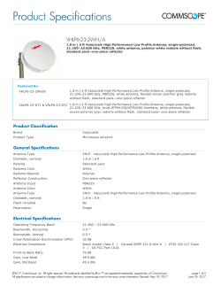 Product Specifications