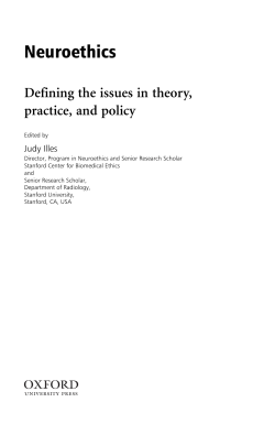 Neuroethics