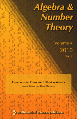 Equations for Chow and Hilbert quotients