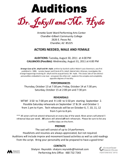 Dr. Jekyll and Mr. Hyde - Chandler