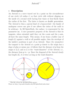 Astroid - Virtual Math Museum