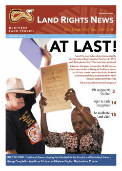 PDF file - Northern Land Council