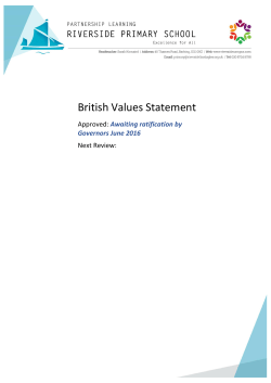Modern British Values