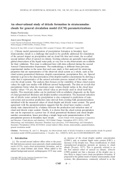 An observational study of drizzle formation in stratocumulus clouds