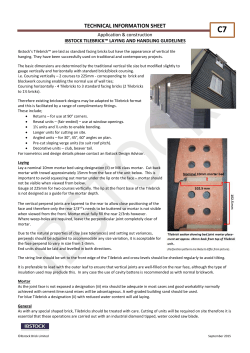 technical information sheet