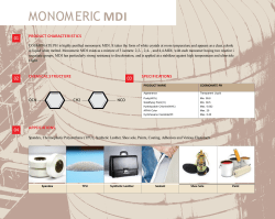 MONOMERIC MDI
