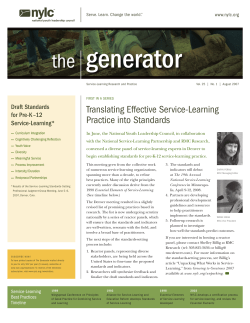 The Generator - Maryland State Department of Education