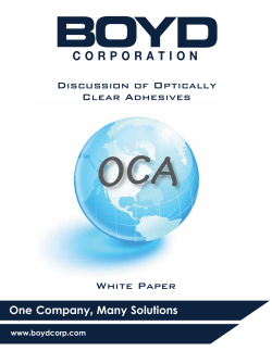 - Boyd Corporation
