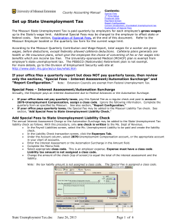 County Accounting Manual - University of Missouri Extension