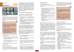 Guide 15 - Taxable and Non