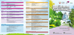 Exhibition Theatre Outdoor Pursuit Health and Fitness Assessment
