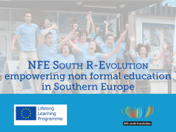 empowering non formal education in Southern Europe