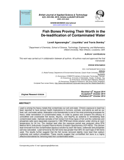 Fish Bones Proving Their Worth in the De