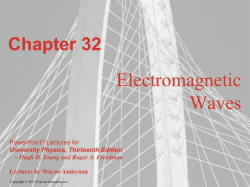Plane electromagnetic waves