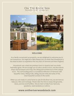 Room Info Pack - 506 On the River Inn