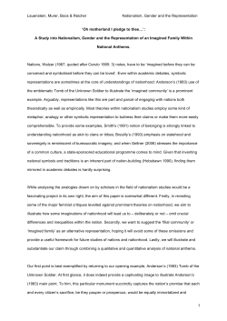 Nationalism Manuscript_NN1549 - St Andrews Research Repository