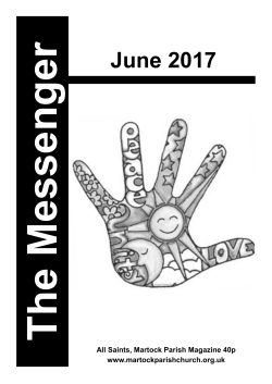 June Parish Magazine - All Saints Church Martock