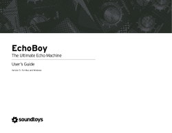 EchoBoy - Soundtoys