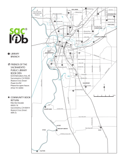 Map - Sacramento Public Library