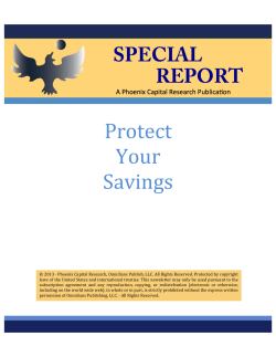 Protect your savings