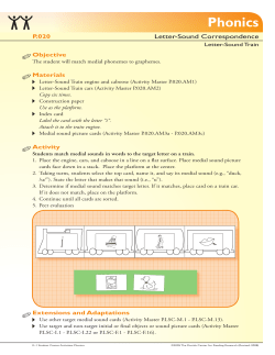 Phonics - Florida Center for Reading Research