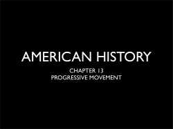 Chapter 13 Notes