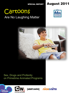 Cartoons - Parents Television Council