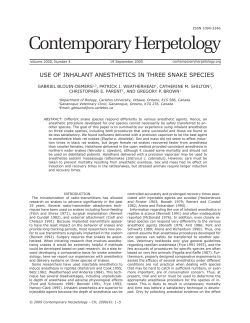 CH 2000(4): BLOUIN-DEMERS ET AL.: USE OF INHALANT