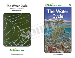 The Water Cycle