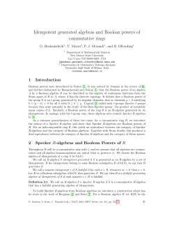 Idempotent generated algebras and Boolean powers of