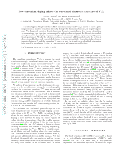 How chromium doping affects the correlated electronic structure of