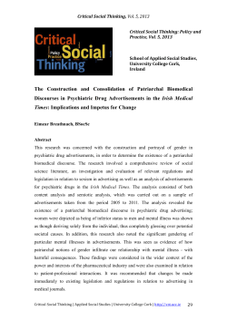 The Construction and Consolidation of Patriarchal
