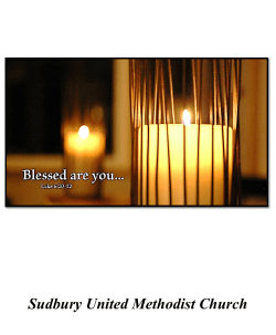 Bulletin103016web - Sudbury United Methodist Church
