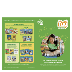 Tag&trade; School Reading System User Guide