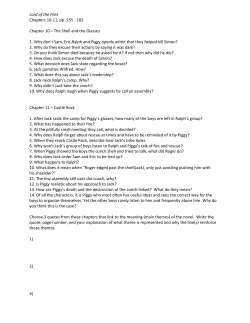 Lord of the Flies Chapters 10-11, pp. 155