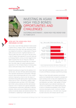 investing in asian high yield bonds: opportunities and challenges