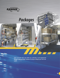 Packages - Van Extras