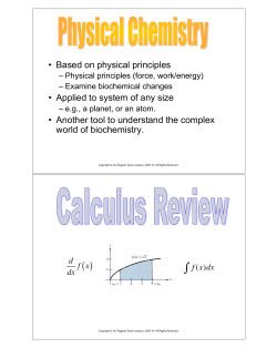 Based on physical principles &bull; Applied to system