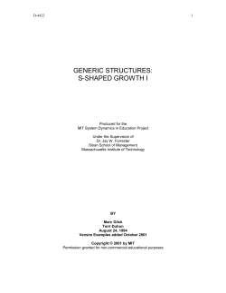 GENERIC STRUCTURES: S