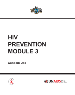 HIV Prevention Module 3: Condom Use