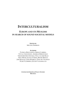 interculturalism - Archive of European Integration
