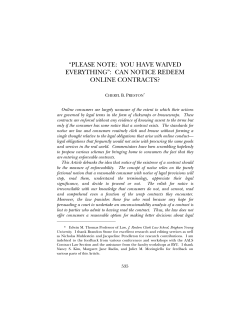 to view this Article. - American University Law Review