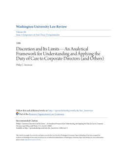 Discretion and Its Limits&mdash;An Analytical Framework for