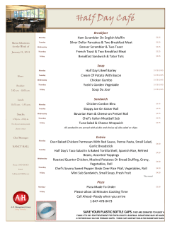 Breakfast Ham Scrambler On English Muffin Silver Dollar Pancakes