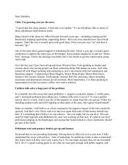 Tolls: I`m guessing you saw the news