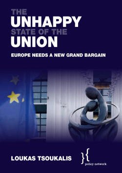 The Unhappy State of the Union