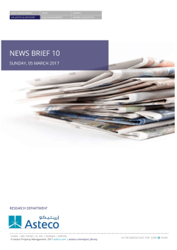 news brief 10 - Asteco Property Management